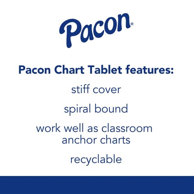 Blue Ruling Chart Tablet - 25 Sheets