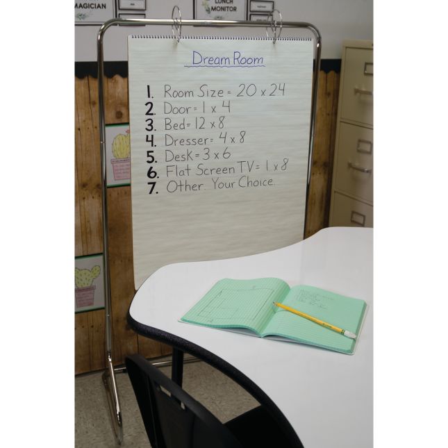 Blue Ruling Chart Tablet - 25 Sheets