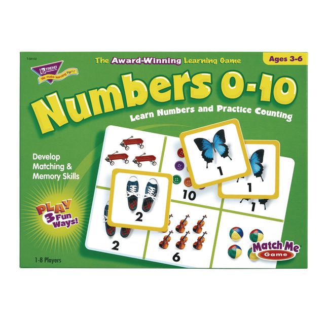 Match Me® Numbers 1-10 Game