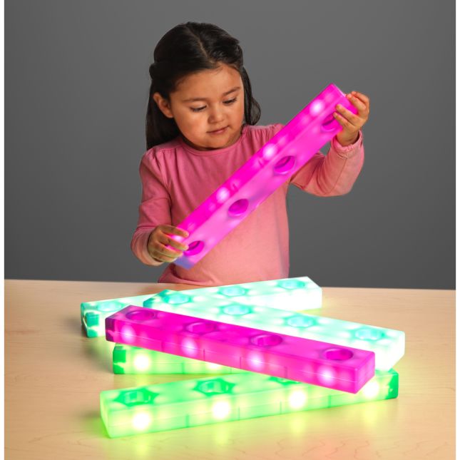 Stack and Build Glow Blocks - Set of 9