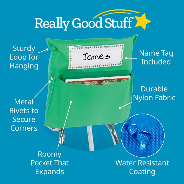 Store More Classic Chair Pocket Single Color - 1 Chair Pocket