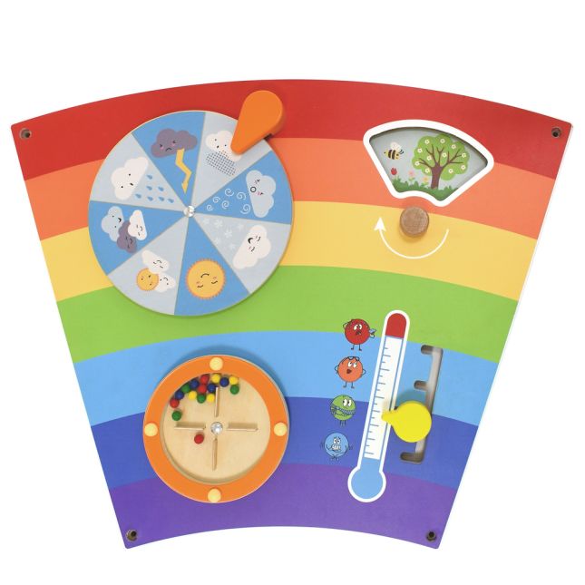 Rainbow Activity Wall Panel