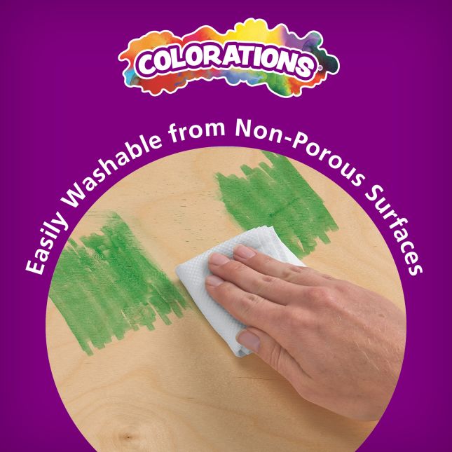 Colorations® Colors Like Me® Markers and Crayons - 12 Sets, Each 8 Colors