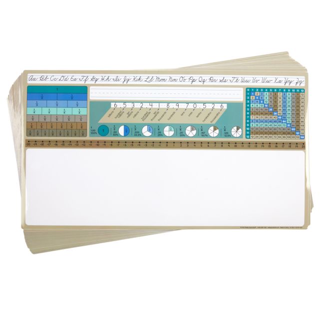 Really Good Stuff® Cool and Calm Dry Erase Desktop Helper – Set of 24 - Intermediate_5