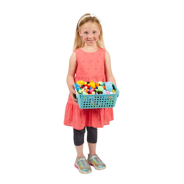 Really Good Stuff® Medium Baskets - Set of 6 -Water