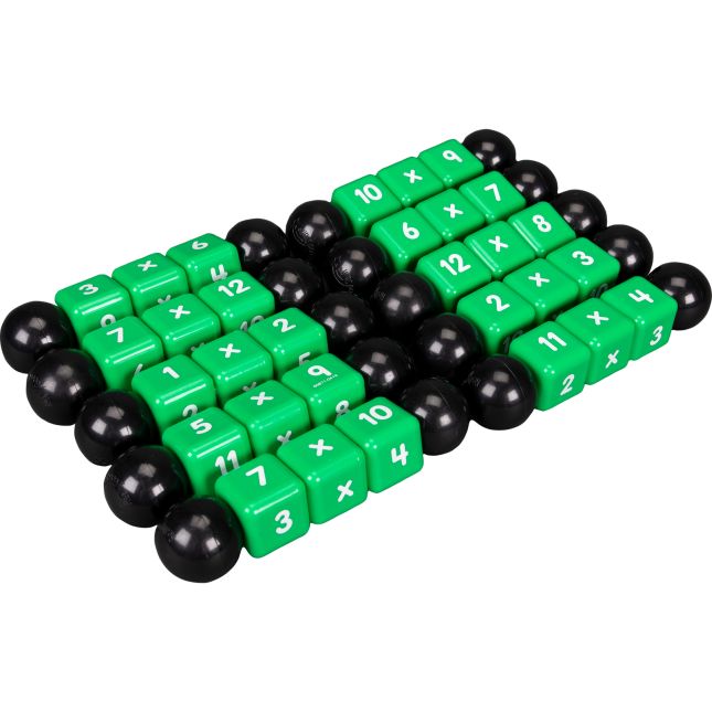 Really Good Stuff® Math Skills Twists: Addition, Subtraction, and Multiplication - Set of 3