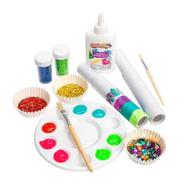 Colorations® Decorate Your Own Telescopes – Set of 10