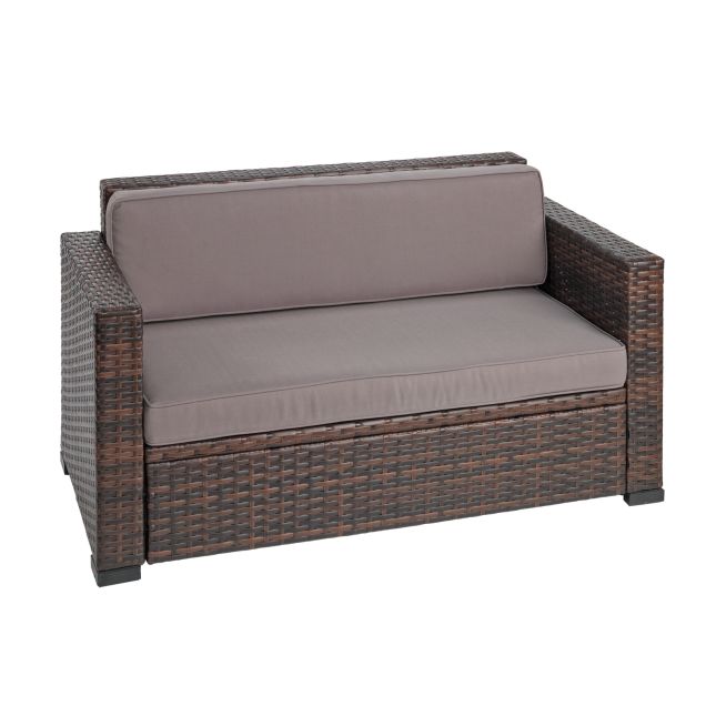 Environments® Outdoor Wicker Sofa (School Age Height)