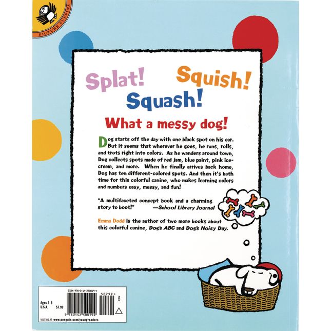 Dog's Colorful Day Paperback Book