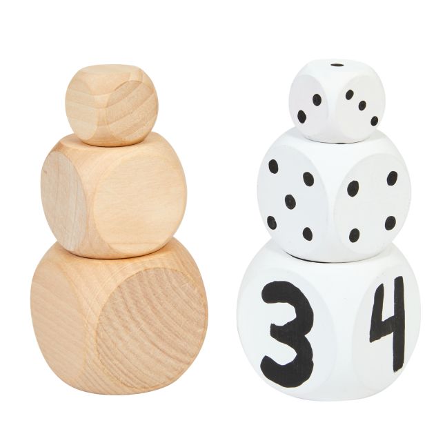 Colorations® Decorate Your Own Cubes - Set of 18