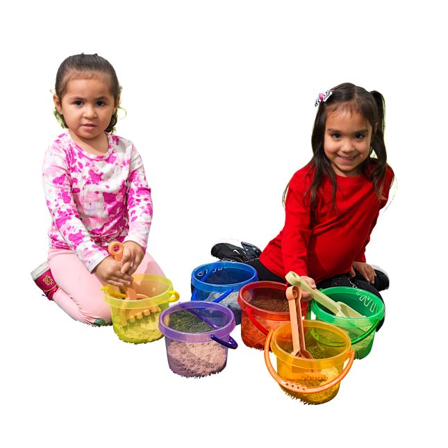 Excellerations®  Translucent Buckets - Set of 6