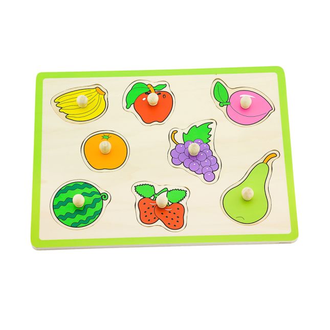 Wooden Flat Puzzles - Set of 6
