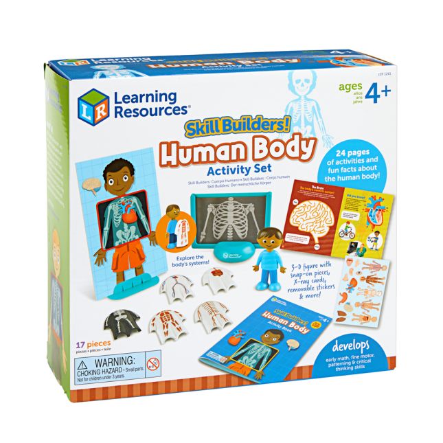Skill Builders Human Body Activity Set - 17 pcs
