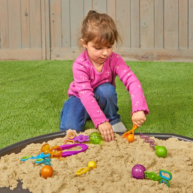 Helping Hands Fine Motor Tools Classroom Set - 24 pcs