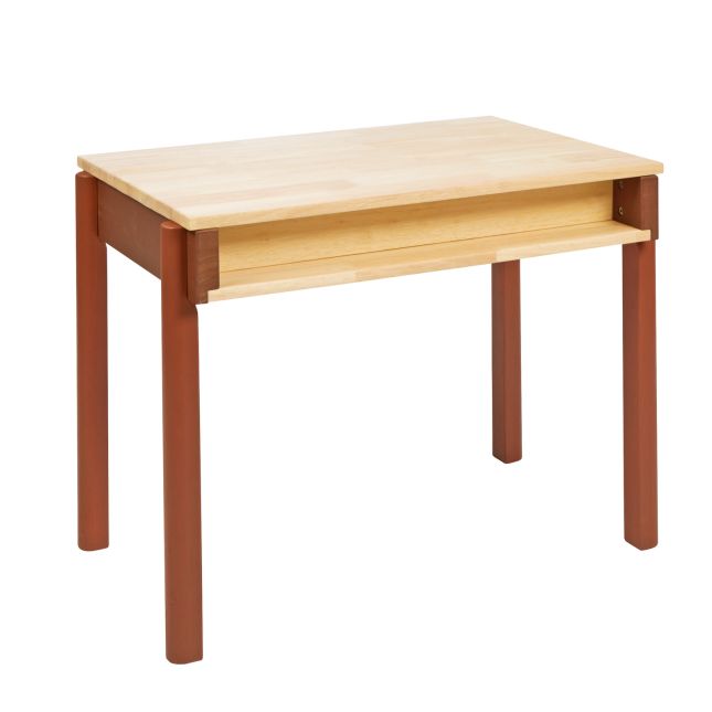 Excellerations® Rubberwood Desk and Seat Set