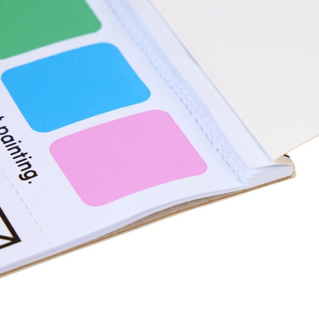 Colorations® Mess-Free 3 in 1 Paint Set – Numbers and Shapes - Set of 6