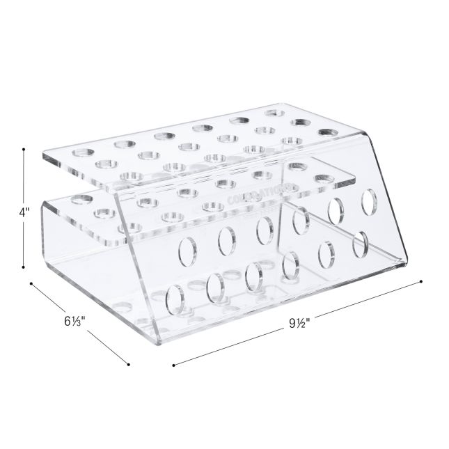 Colorations® Organizing Rack with 30 Blunt Tip Scissors