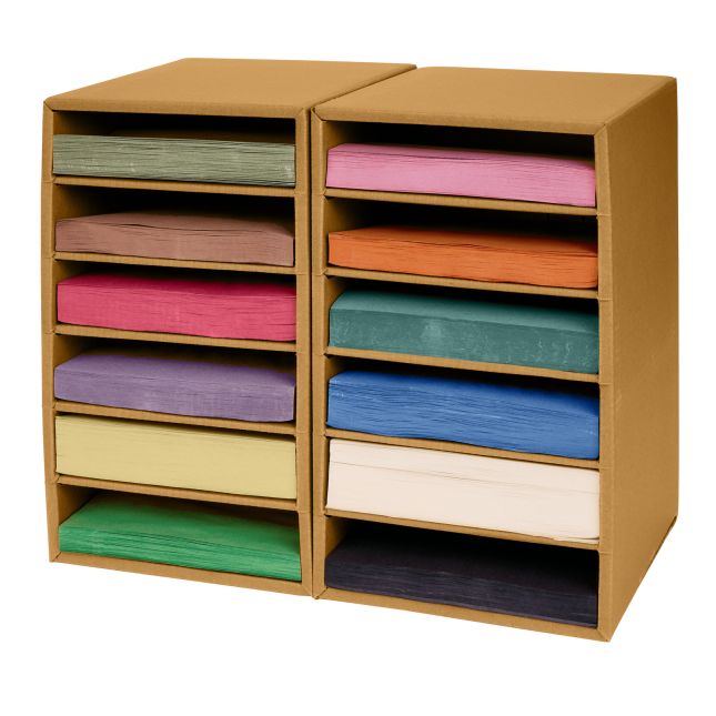 Colorations® 9" x 12" Lightweight Construction Paper with Organizer - 2200 Sheets