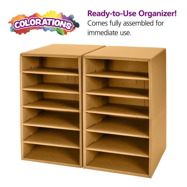 Colorations® 9" x 12" Lightweight Construction Paper with Organizer - 2200 Sheets