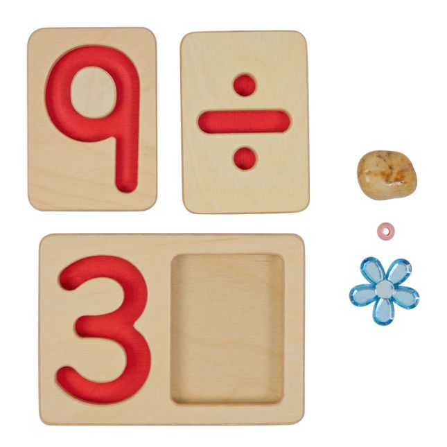 Learn Well® Number Trays and Loose Parts Set - 640 pieces