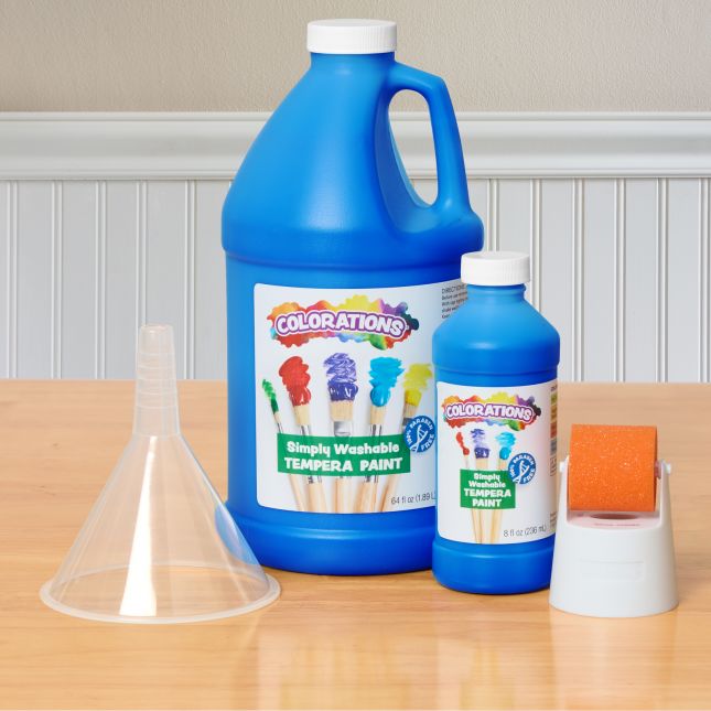 Colorations® Simply Washable Tempera Paint Roller and Refill Set