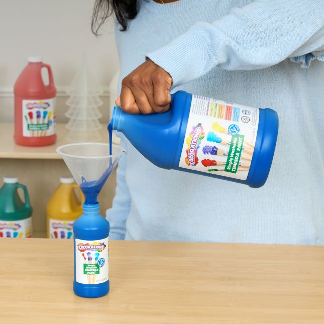 Colorations® Simply Washable Tempera Paint Roller and Refill Set