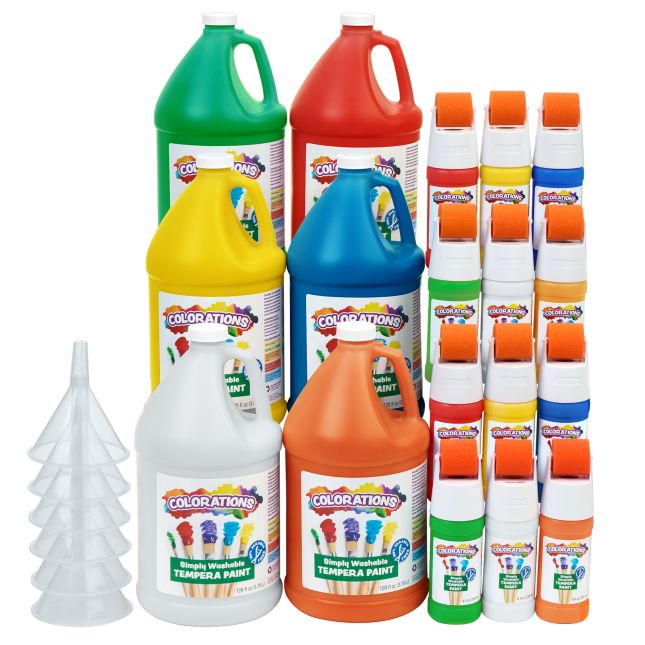 Colorations® Simply Washable Tempera Paint Gallon and Roll