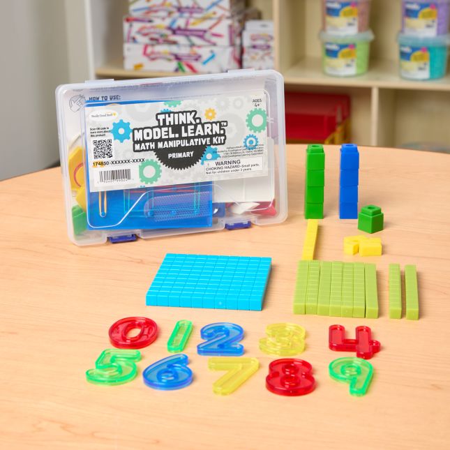 Think. Model. Learn.™ Math Manipulative Kit - Primary