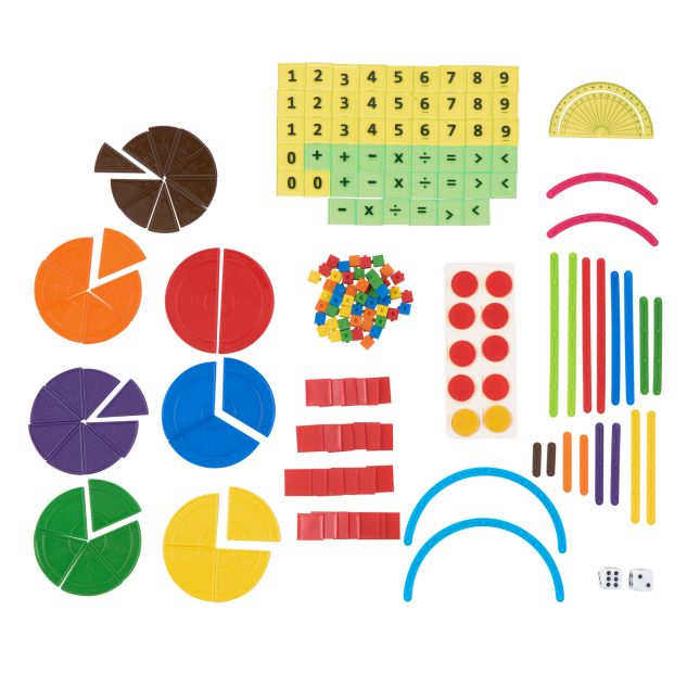 Think. Model. Learn.™ Math Manipulative Kit – Intermediate