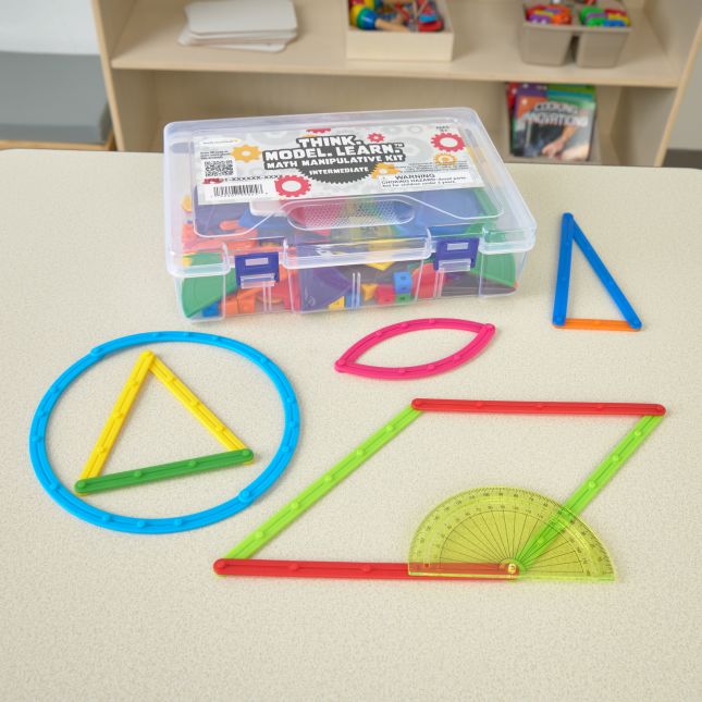 Think. Model. Learn.™ Math Manipulative Kit – Intermediate