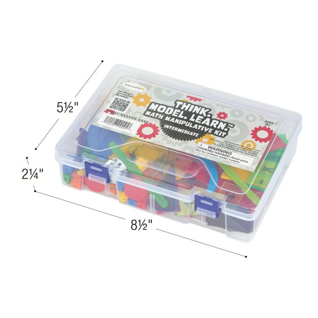 Think. Model. Learn.™ Math Manipulative Kit – Intermediate