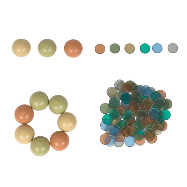 Excellerations® NatureForce™ Magnetic Set - 122pcs