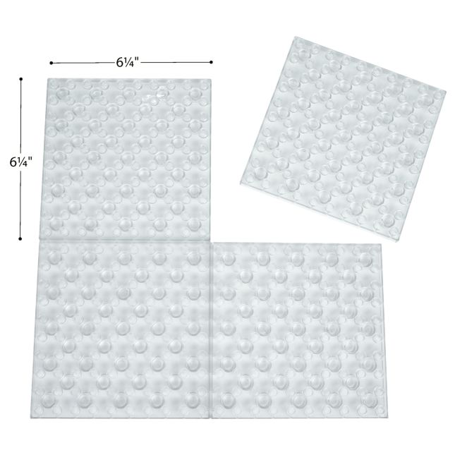 Excellerations® Clear Building Baseplate - 4 pcs