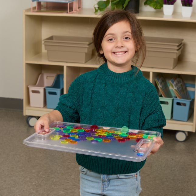 Excellerations® Clear Sorting Tray - Set of 4