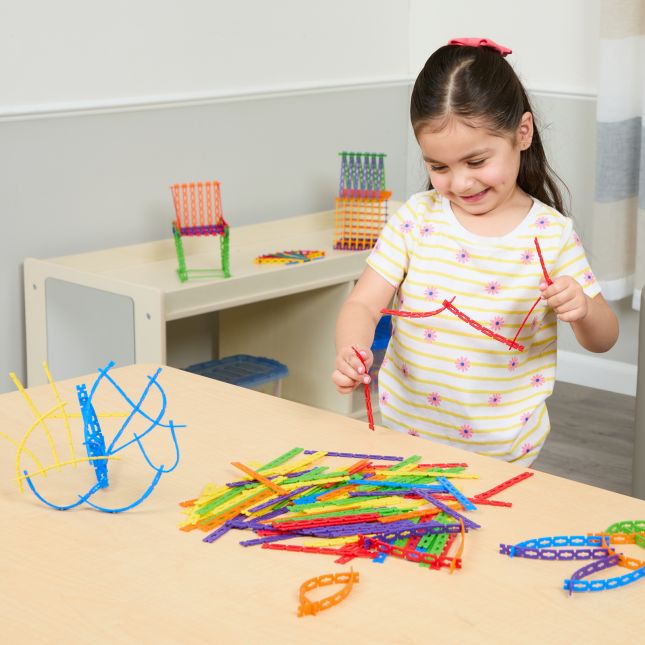 Excellerations® Bendable Construction Rods - 480 Pieces