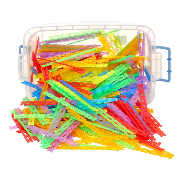 Excellerations® Translucent Bendable Construction Rods - 480 Pieces