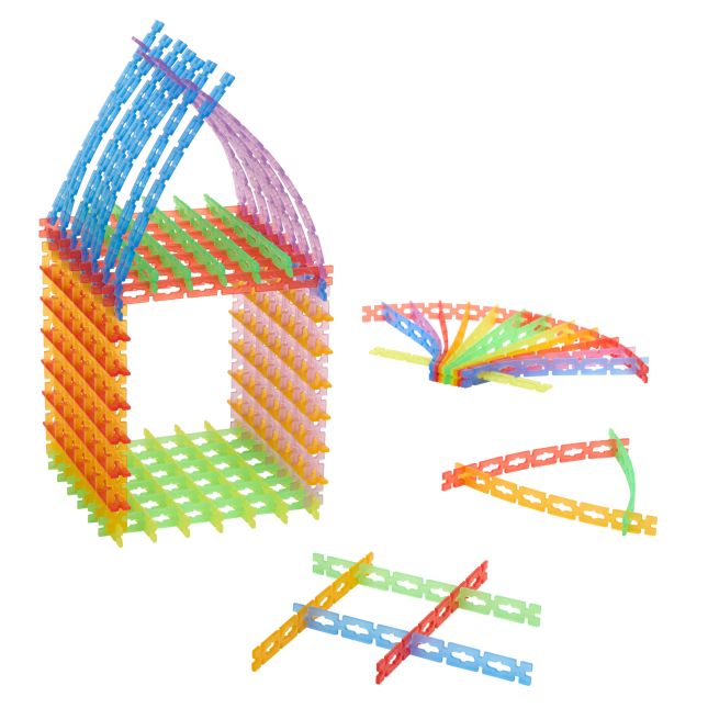 Excellerations® Translucent Bendable Construction Rods - 480 Pieces