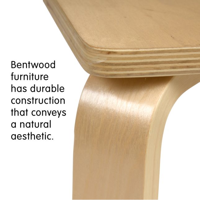 Environments® Milestones™ Bentwood Square Table 20"H
