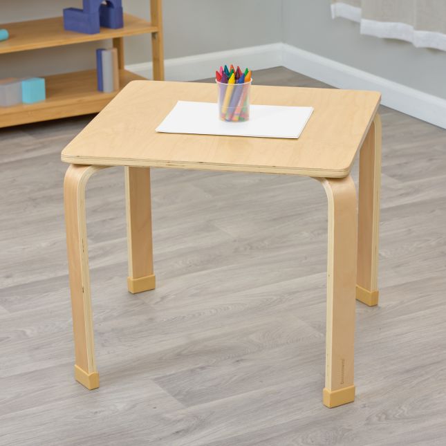 Environments® Milestones™ Bentwood Square Table 20"H