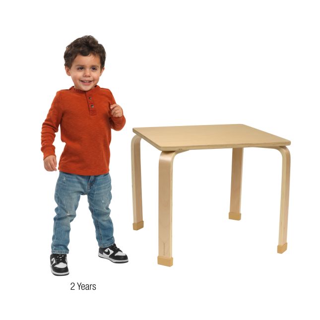 Environments® Milestones™ Bentwood Square Table 20"H