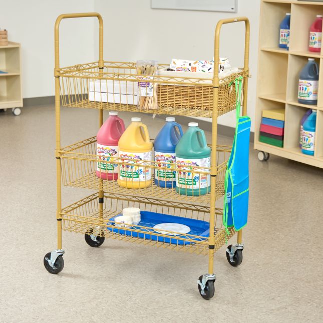 Colorations® Heavy-Duty Classroom Art Cart