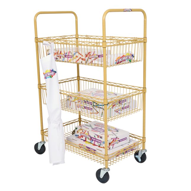Colorations® Heavy-Duty Classroom Art Cart
