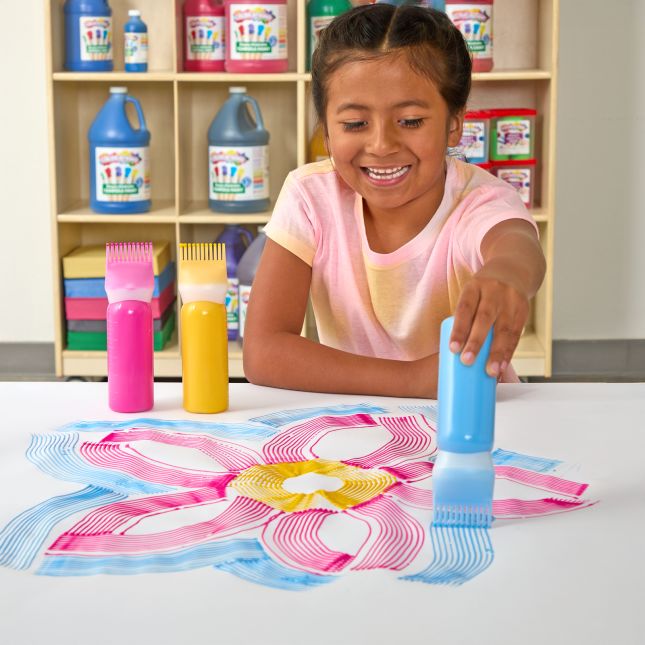 Colorations® CreativeFlow™ Pattern Painter and Metallic BioColor® Art Kit