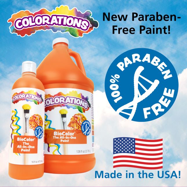 Colorations® CreativeFlow™ Pattern Painter and Metallic BioColor® Art Kit