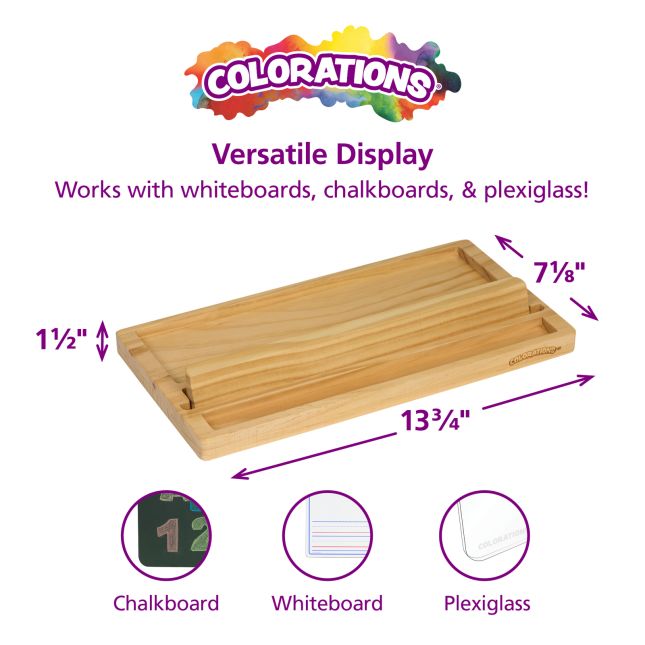 Colorations® Wooden Lapboard Stand
