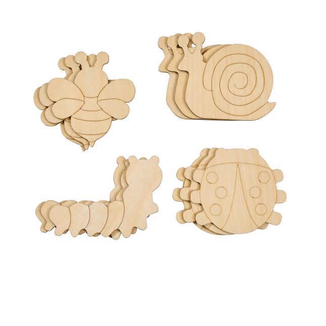 Colorations® Decorate Your Own Garden Friends Magnets