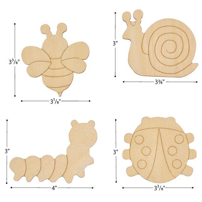 Colorations® Decorate Your Own Garden Friends Magnets