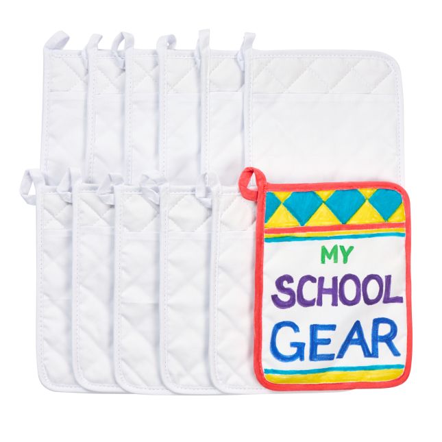 Colorations® Decorate Your Own Pocket Potholder