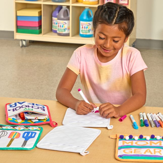 Colorations® Decorate Your Own Pocket Potholder