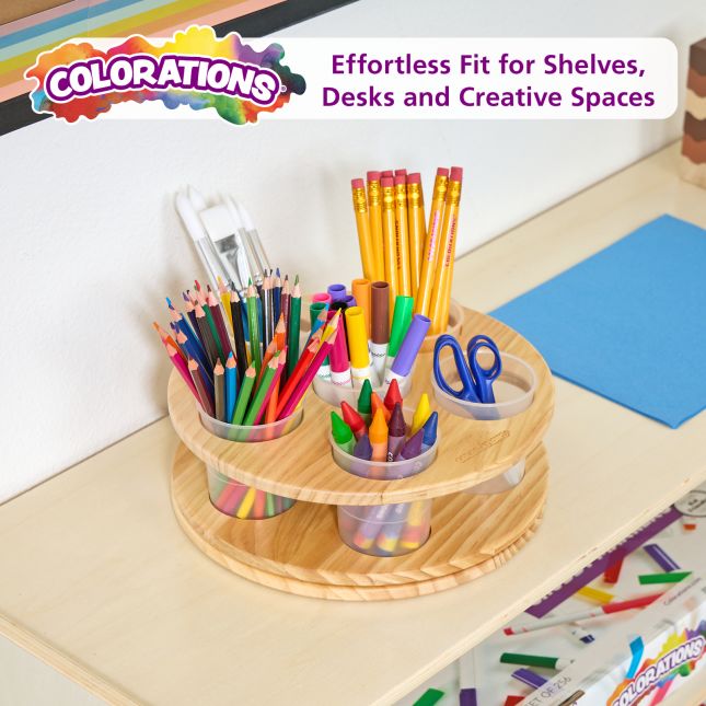 Colorations® Rotating Art Supply Organizer